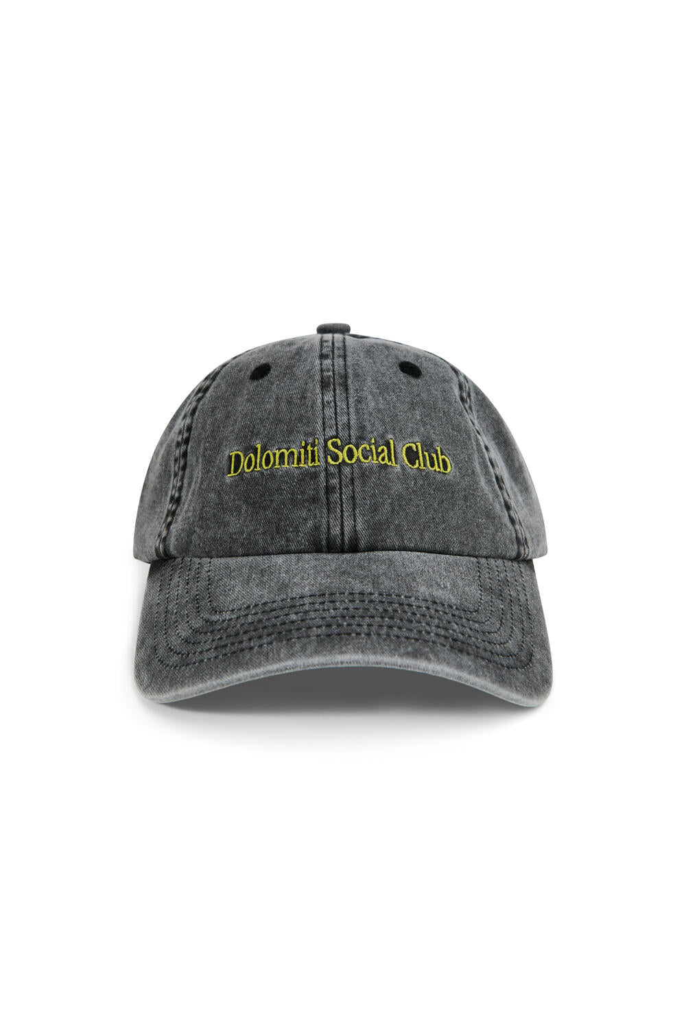 Dolomiti Social Club kasket - Washed Black